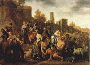 MOEYAERT, Claes Cornelisz. Moses Ordering the Slaughter of the Midianitic ag oil painting picture wholesale